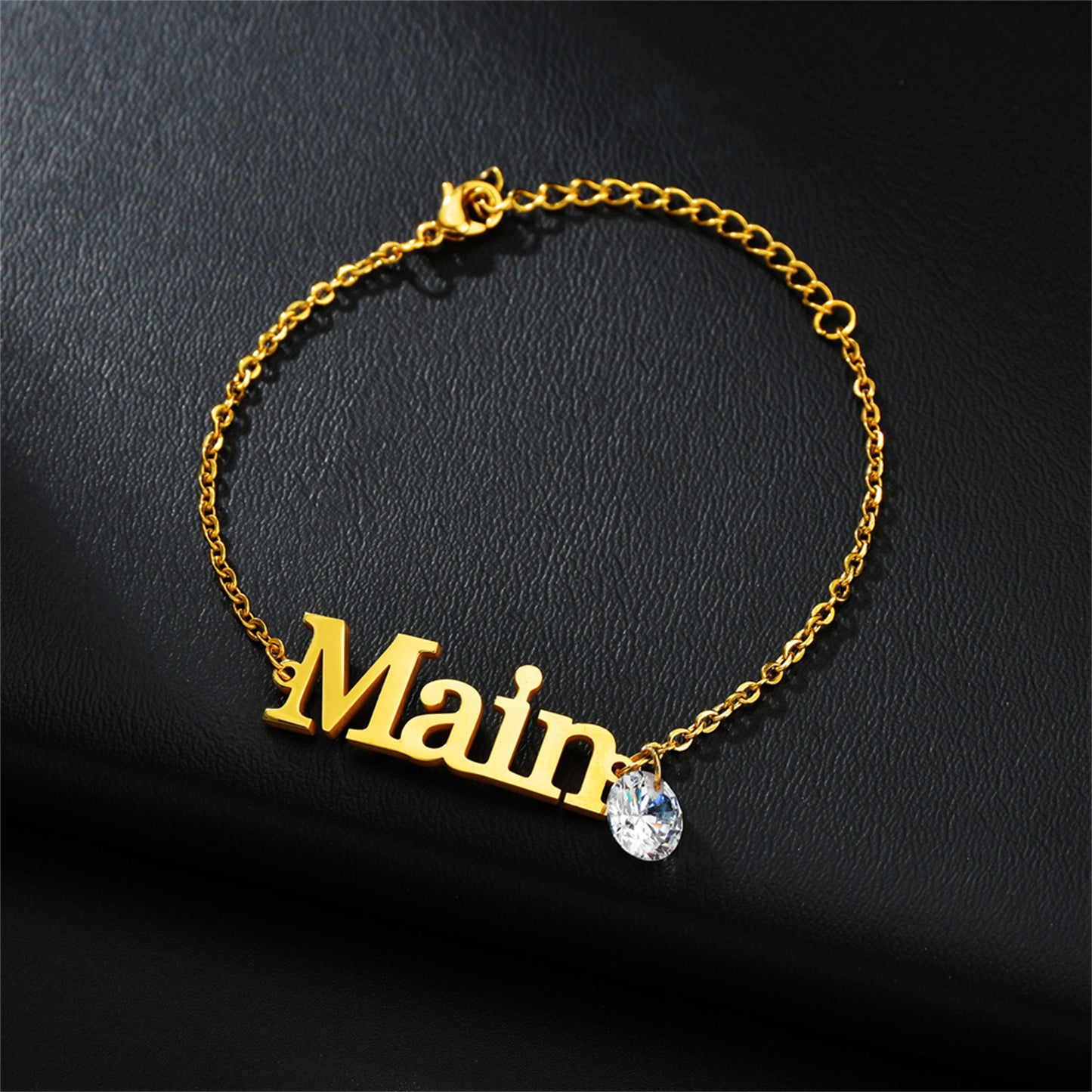 Personalized Name Bar Bracelet, Stainless Steel Custom Engraved Inspirational Cuff Bangle Infinity Love Gift for Couples