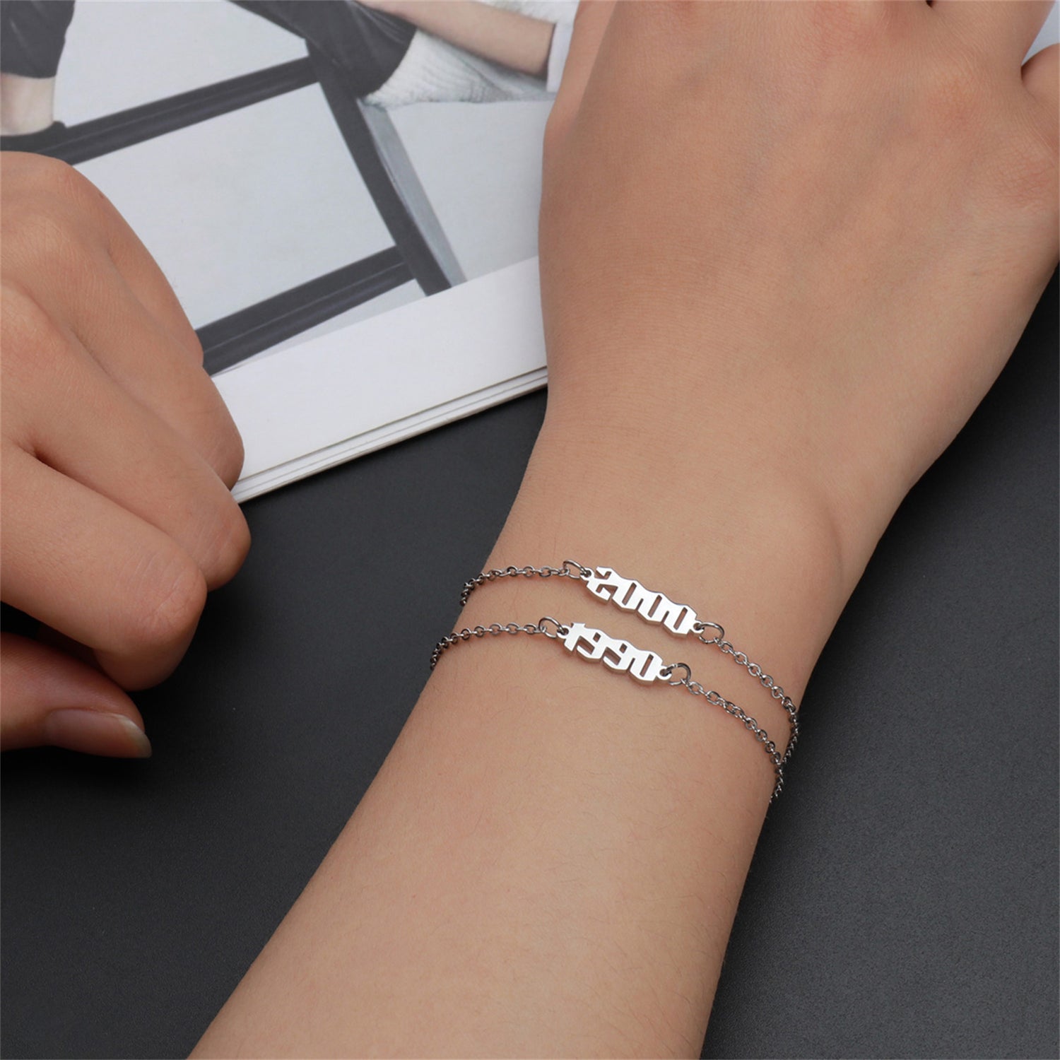 Custom Nameplate Ankle Bracelet Personalized Name Anklets For Women Girl  Gifts Stainless Steel Stainless Steel Leg Chain Jewelry - AliExpress